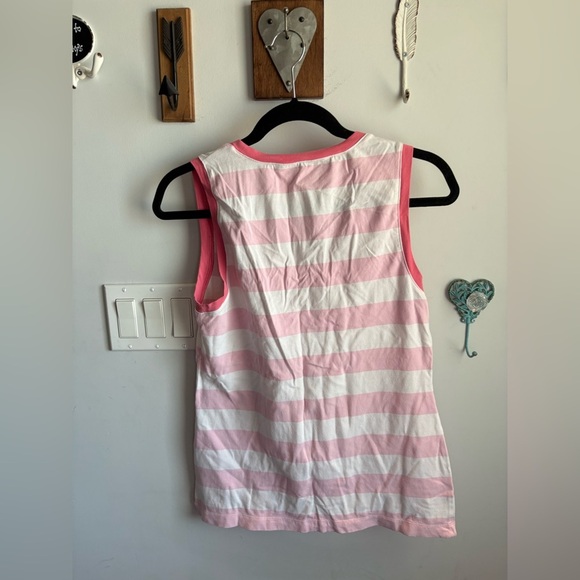 Tommy Hilfiger Pink and White Striped Top - Picture 4 of 4